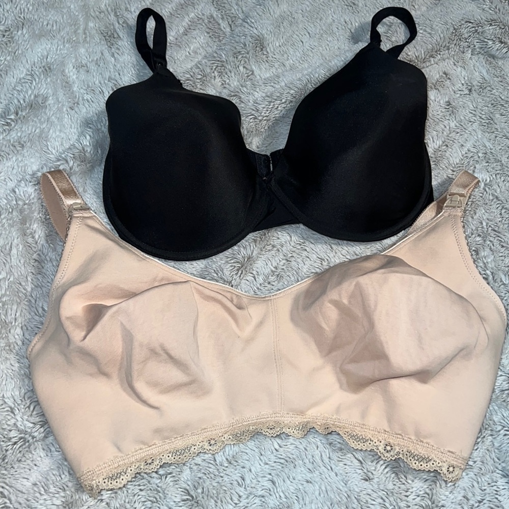 BRA LOT- 42E and 36F Nursing Bras